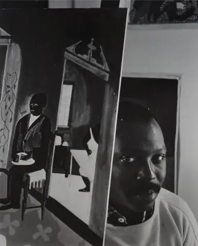 Jacob Lawrence by Artist: Arnold Newman