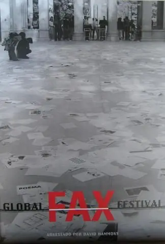 Global Fax Festival by Artist: David Hammons