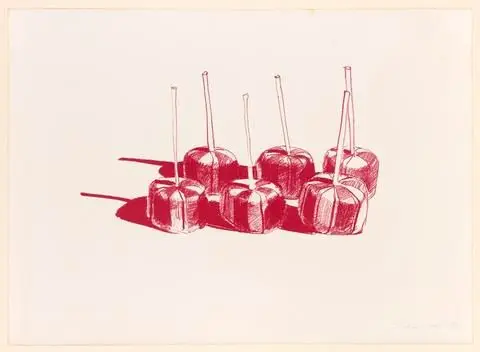 Suckers State II by Artist: Wayne Thiebaud
