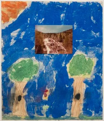 Untitled, from the series Rachel/Donald Collaboration Collages by Artist: Donald Blumberg