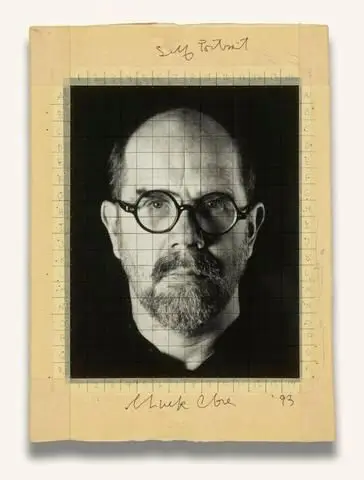 Self-Portrait (Maquette) by Artist: Chuck Close