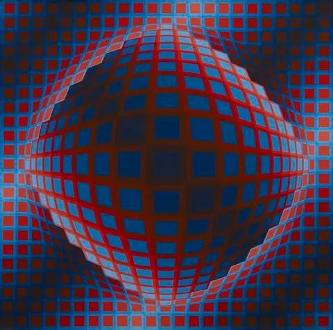 Dombor by Artist: Victor Vasarely