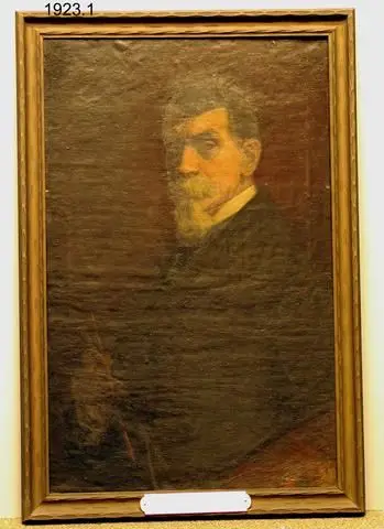 Self Portrait by Artist: John Henry Niemeyer