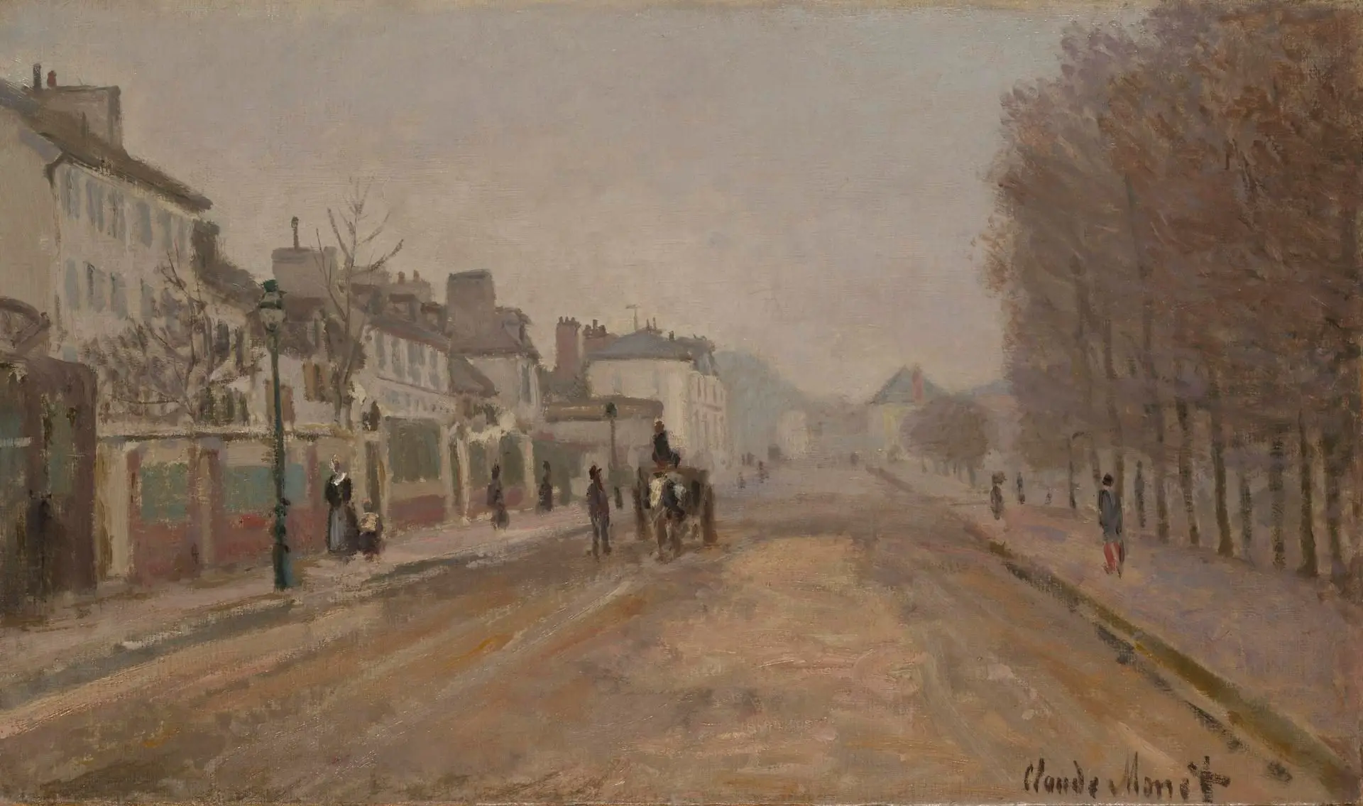 Boulevard Héloise, Argenteuil by Artist: Claude Monet