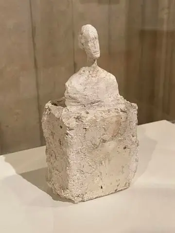 Small Bust on a Pedestal by Artist: Alberto Giacometti