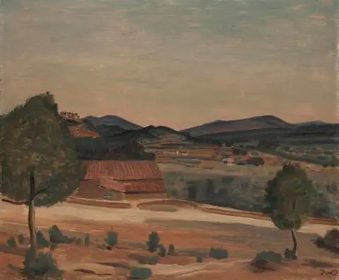 Landscape in the Midi by Artist: André Derain