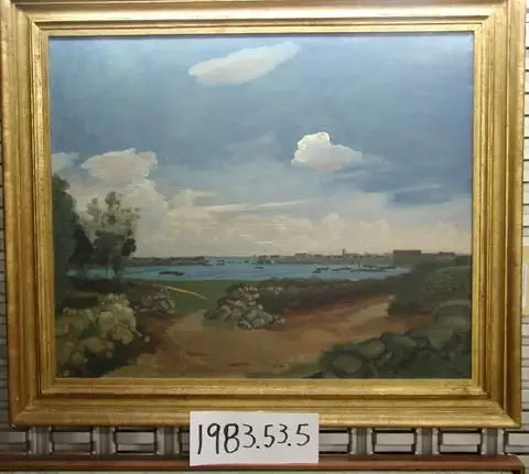 Marine Effet du Soir (Harbor Scene) by Artist: André Derain