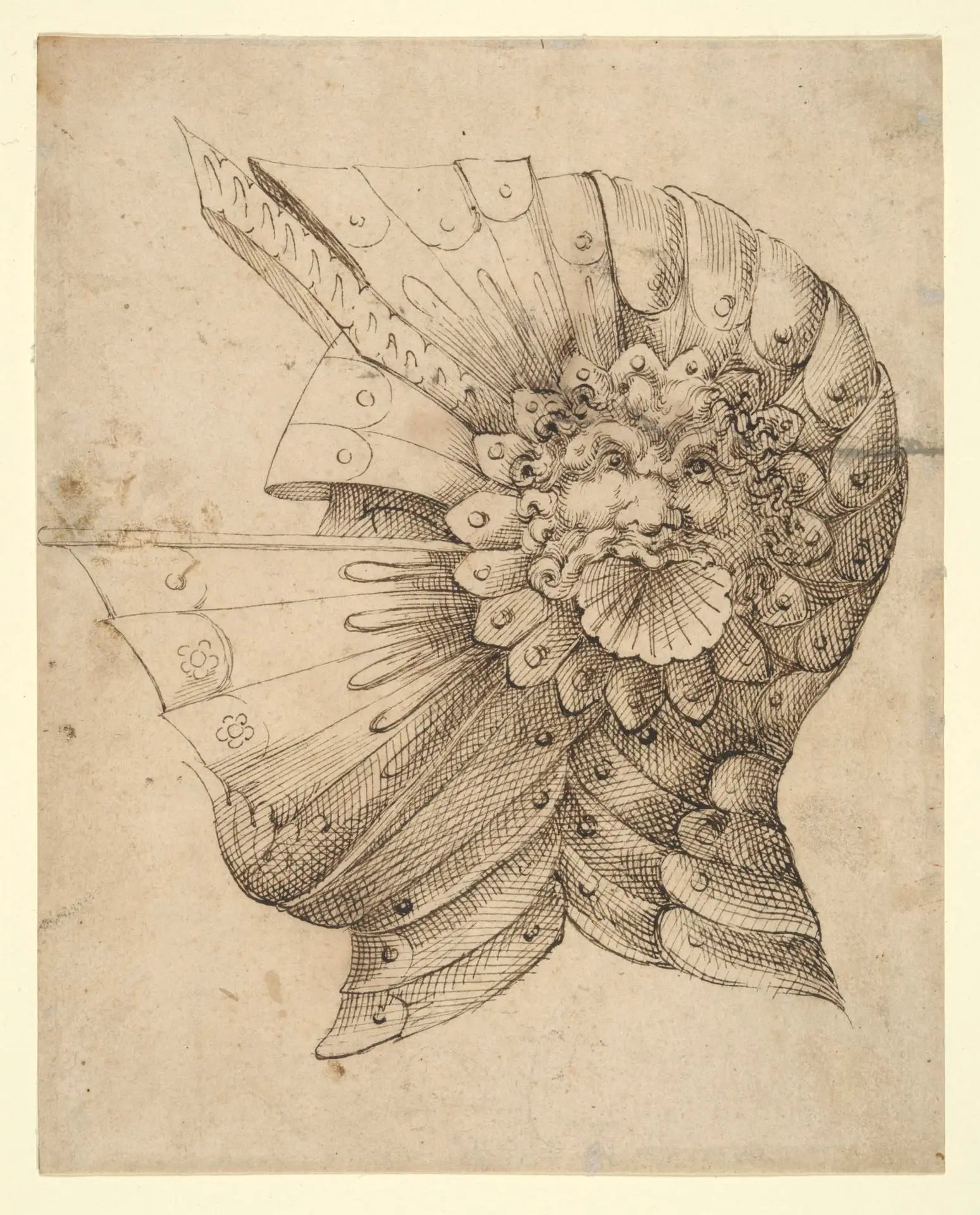 Helmet by Artist: Unknown//Artist, circle of: Jacopo Strada