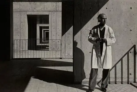 Dr. Jonas Salk, La Jolla, California by Artist: Arnold Newman