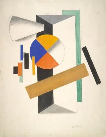 Suprematist Drawing 3 by Artist: Ivan Puni (Jean Pougny)