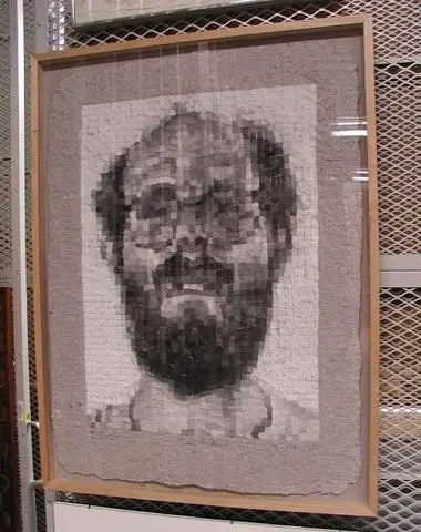 Self-Portrait, from The Peterdi Years: Alumni Portfolio by Artist: Chuck Close