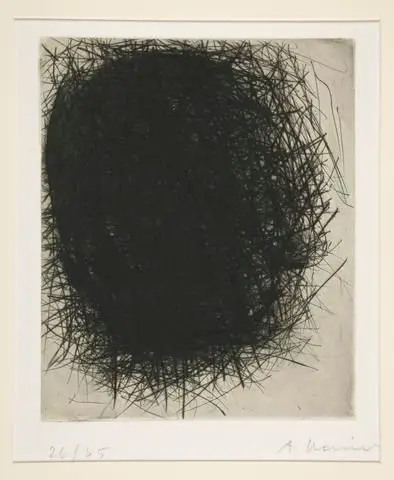 Totenmaske (Death Mask) by Artist: Arnulf Rainer