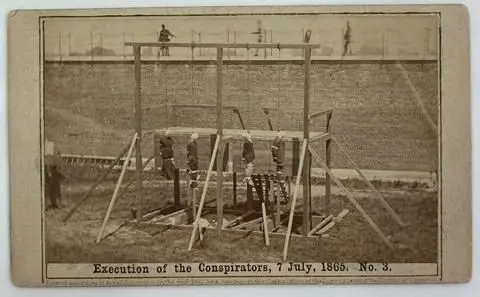 Execution of Conspirators by Artist, attributed to: Alexander Gardner