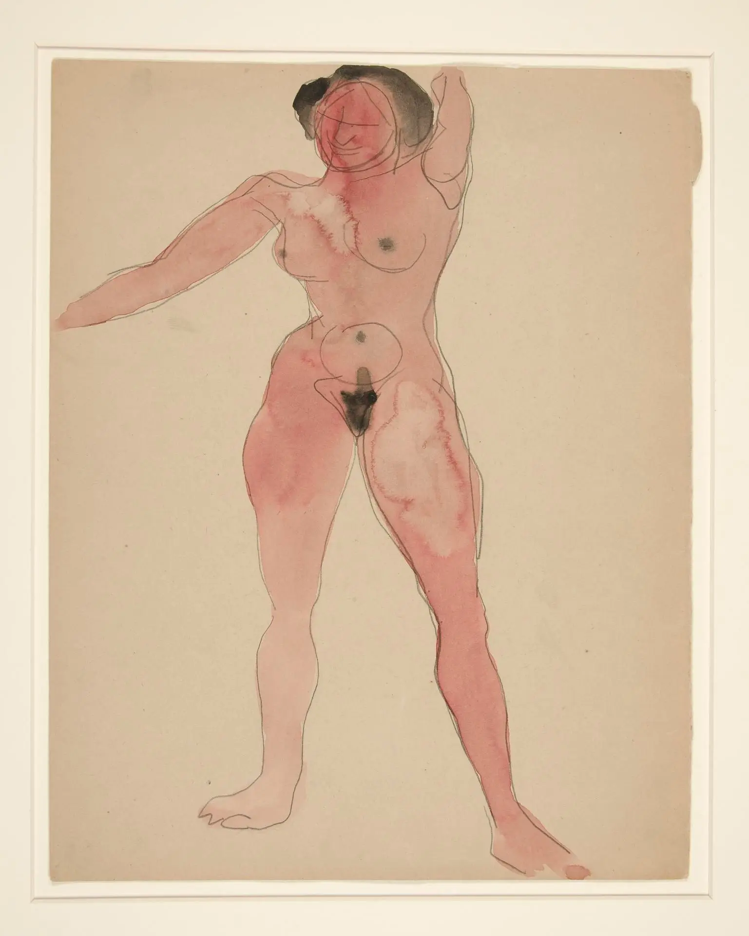 Female Nude by Artist: Charles Demuth