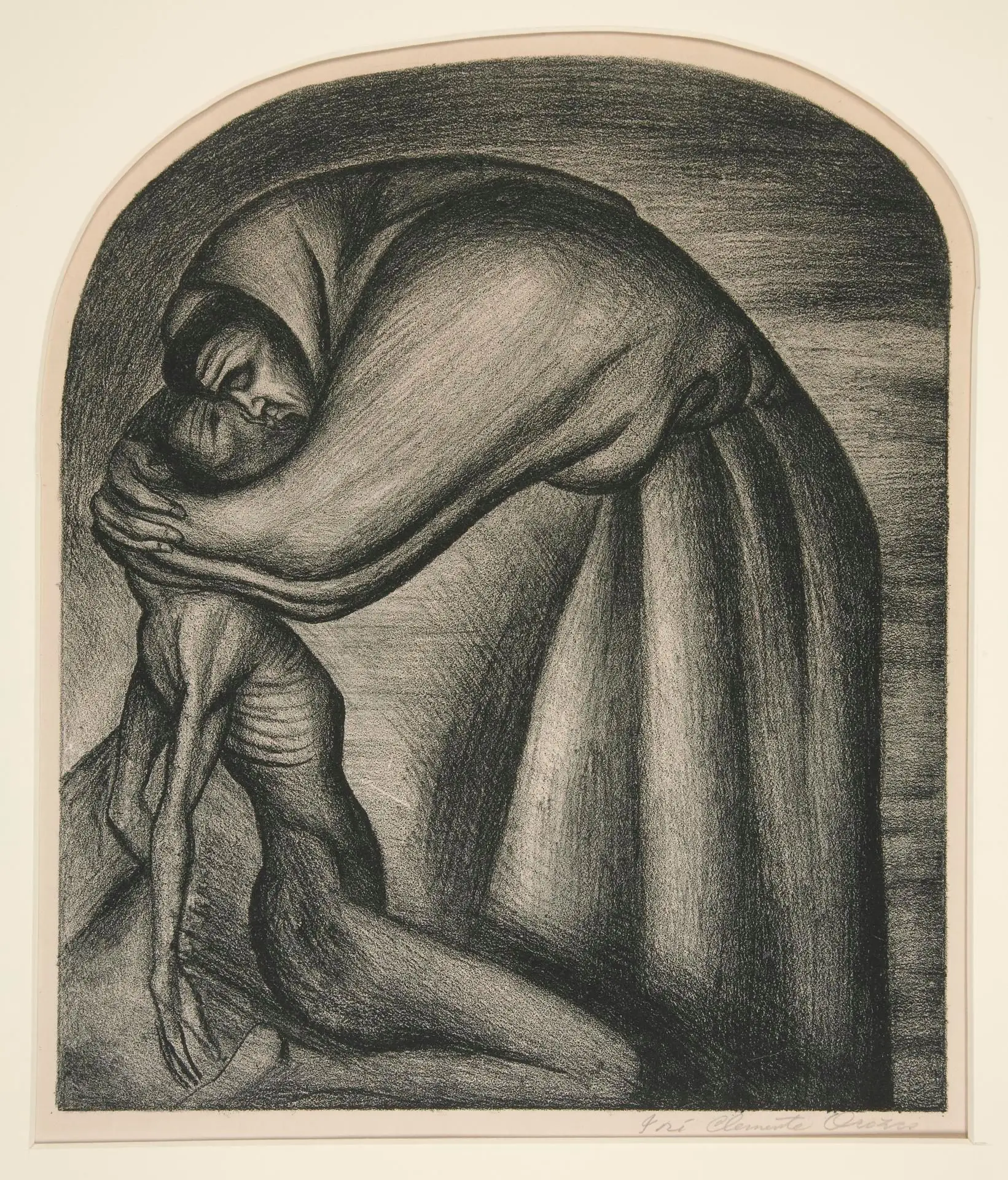 El franciscano (The Franciscan) by Artist: José Clemente Orozco