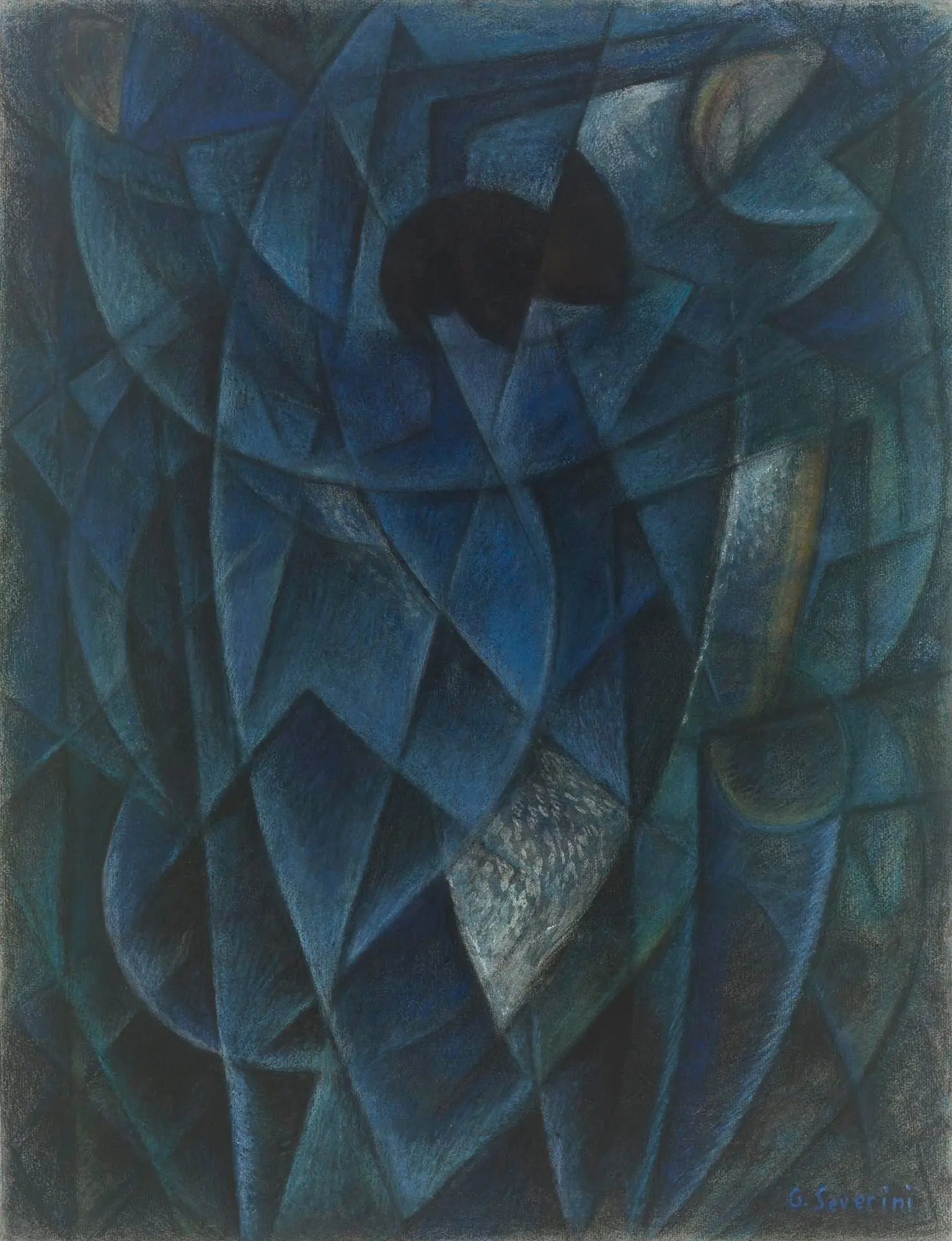 Study for Sea = Dancer by Artist: Gino Severini