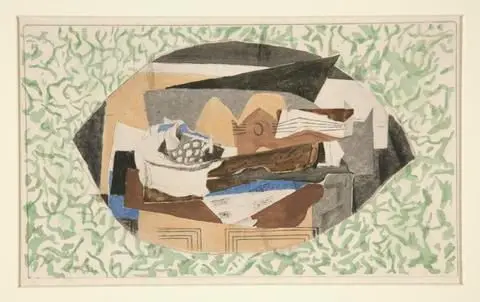 The Violin by Artist: Georges Braque