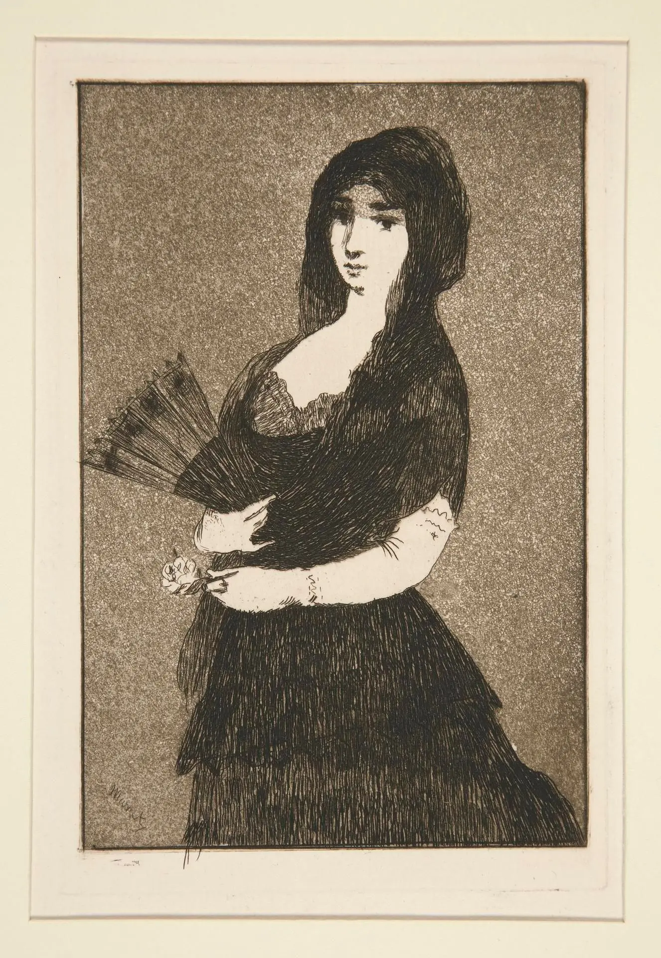 Fleur exotique (Exotic Flower) by Artist: Édouard Manet