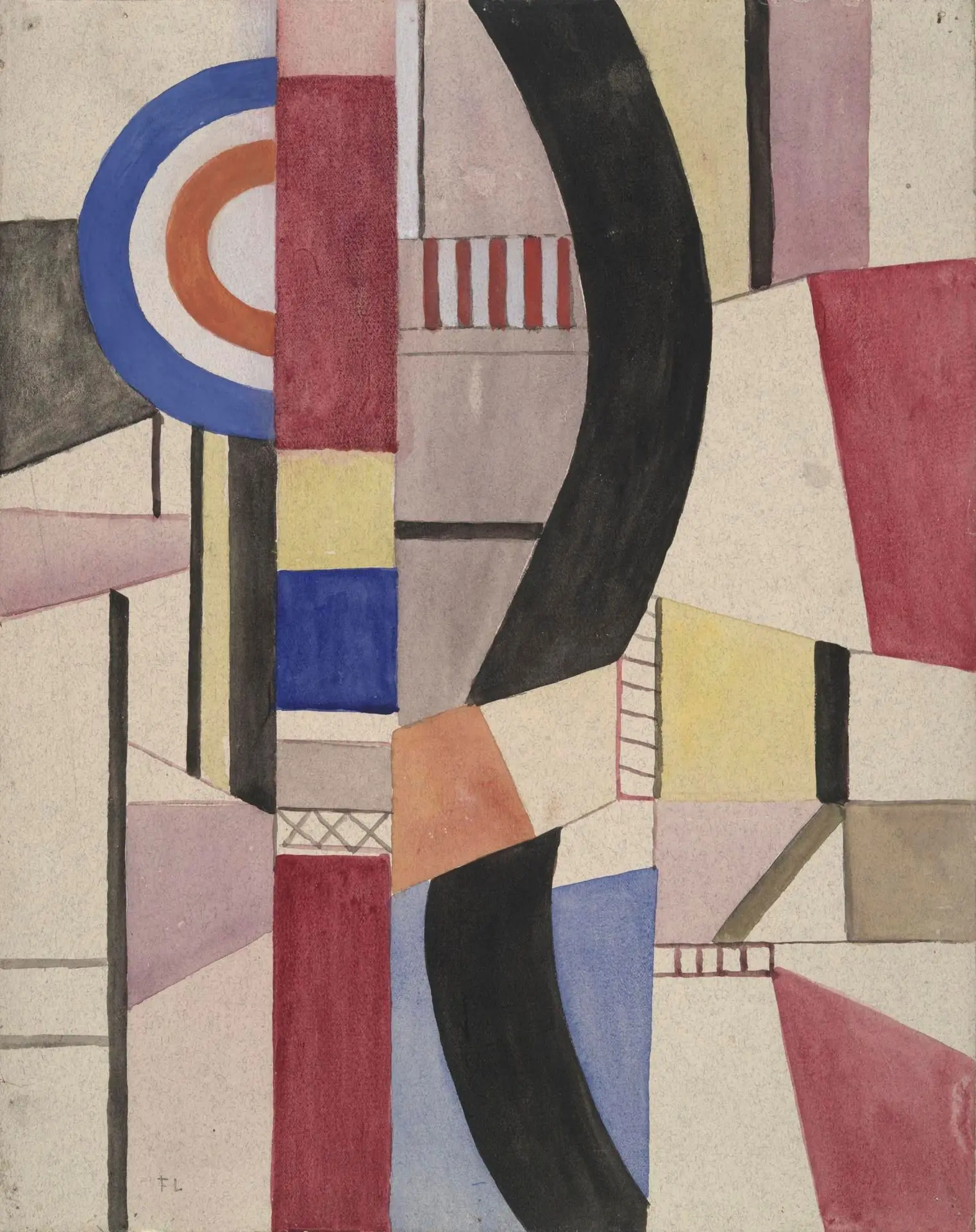 Study for Le Disque by Artist: Fernand Léger