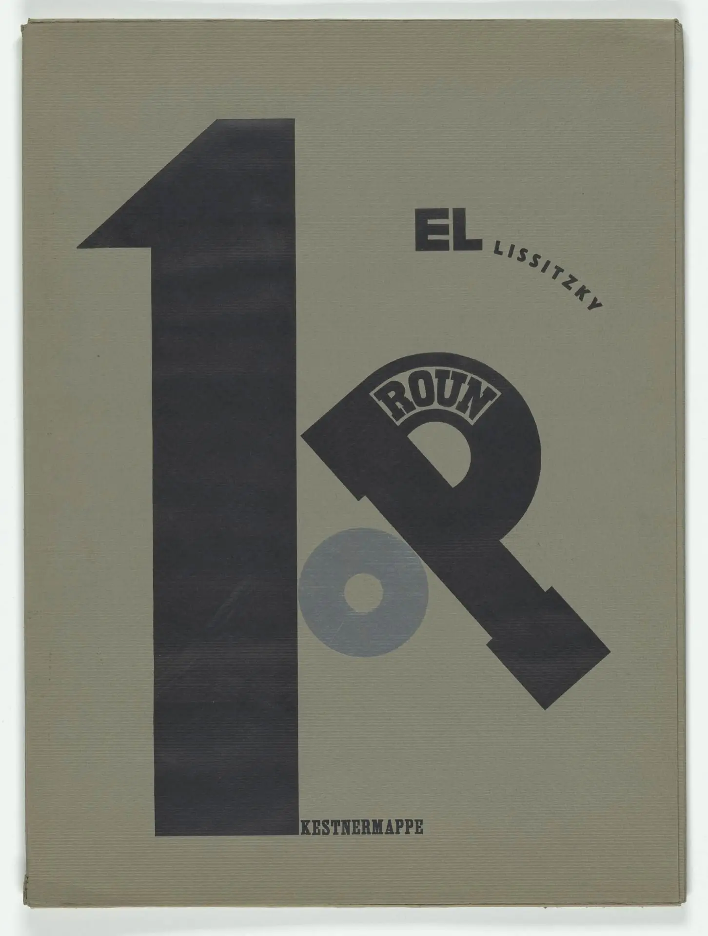 First Kestner Portfolio: Title page and 6 sheets by Artist: El Lissitzky