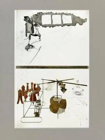 Little Large Glass: The Bride Stripped Bare by Her Bachelors, Even. by Artist: Marcel Duchamp