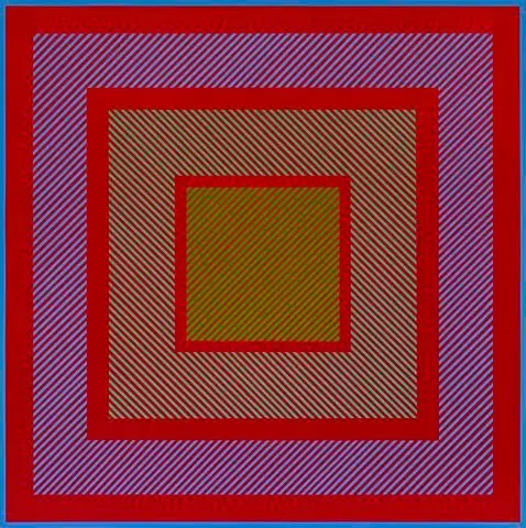 The Sounding of the Bell by Artist: Richard J. Anuszkiewicz