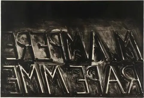 M Ampere by Artist: Bruce Nauman