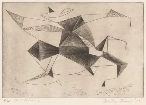 Bird Machine by Artist: Dorothy Dehner