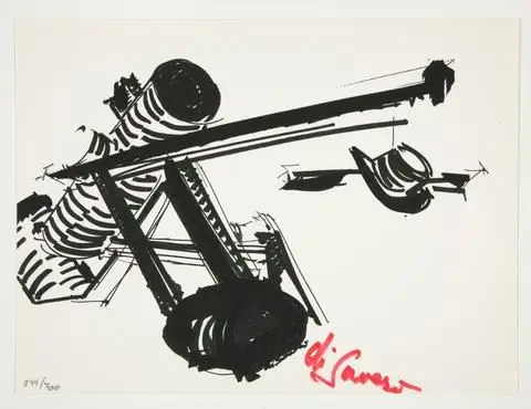 Untitled, from the portfolio The New York Collection for Stockholm by Artist: Mark di Suvero