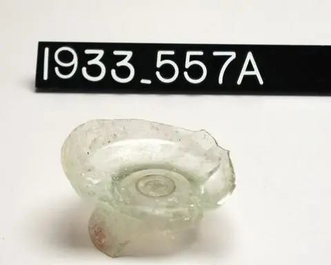 Bottoms of Ring-Based Tumblers or Vases by Artist: Unknown