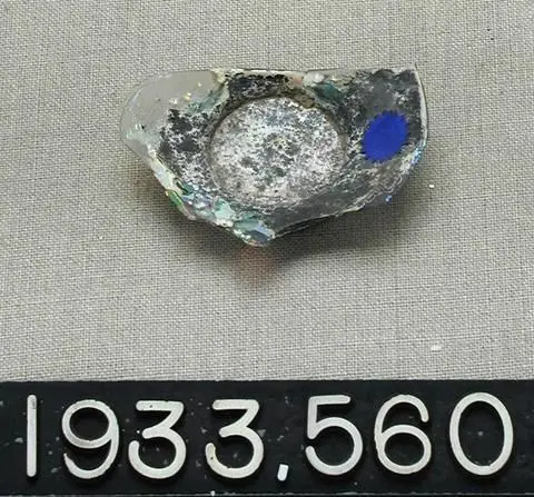 Base and Bottom of Cup or Vase by Artist: Unknown