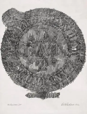 The American Eat by Artist: Robert Indiana