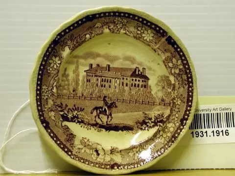 Cup Plate by Manufacturer: Job and John Jackson