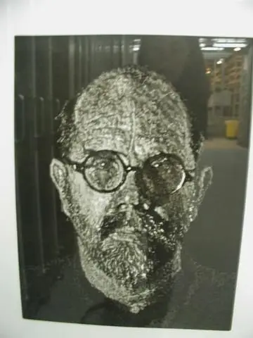 Self-Portrait II by Artist: Chuck Close