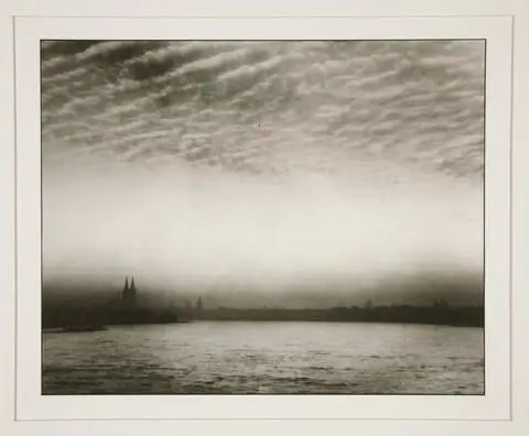 View of Cologne at Sunrise, from the portfolio Rhineland Landscapes by August Sander by Artist: August Sander