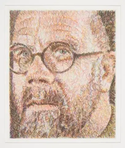 Self-Portrait by Artist: Chuck Close