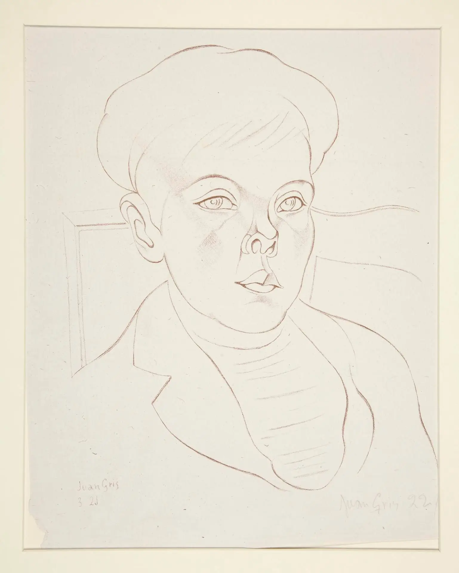 Le Gosse by Artist: Juan Gris