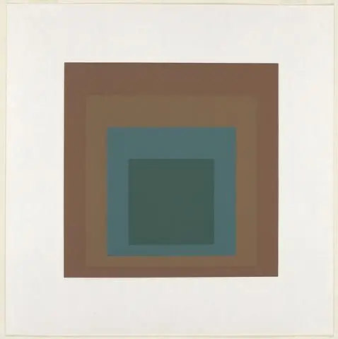 Homage to the Square: Ten Works by Josef Albers: Reserved by Artist: Josef Albers