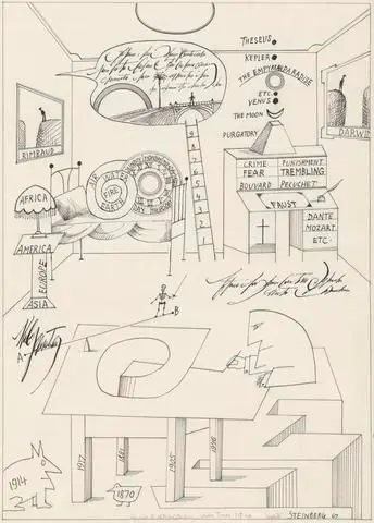 Untitled by Artist: Saul Steinberg