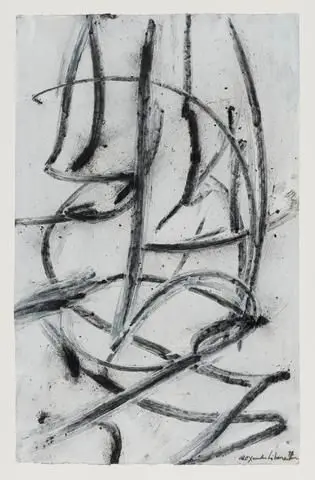 Untitled White V by Artist: Alexander Liberman