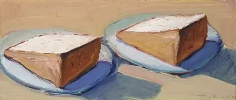 Twin Portions by Artist: Wayne Thiebaud