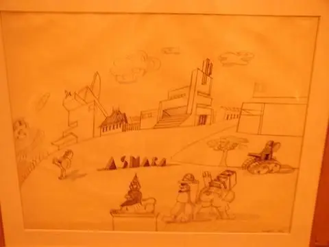 Asmara by Artist: Saul Steinberg