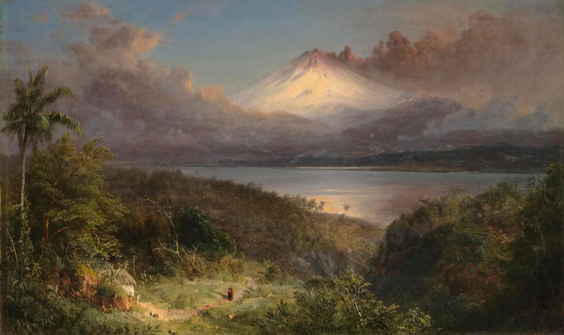 View of Cotopaxi by Artist: Frederic Edwin Church