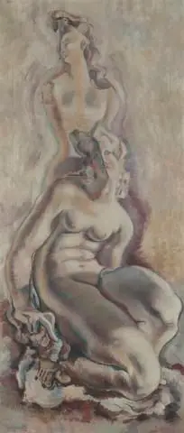 Two Nudes by Artist: Alexander Archipenko