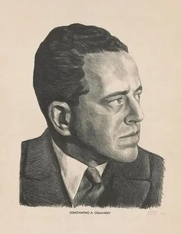 Constantino A. Oumansky by Artist: Alfredo Zalce